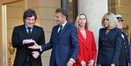 Emmanuel Macron - Javier Milei meeting in Paris